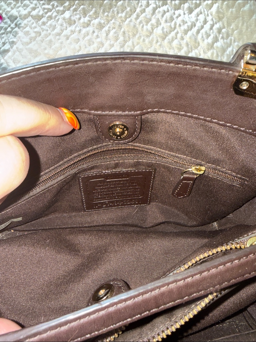 Coach Leopard-Print Satchel in Brown and Black with Gold Hardware OG dust bag - Picture 5 of 11
